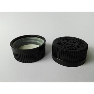 Tapa de botella de plástico de doble capa con 30 32 38 dientes Características de seguridad para niños Tapón de rosca medio de metal de hierro para salud y cosméticos - Product Image 3