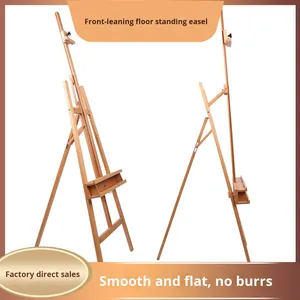 Nghiêng gỗ sồi sơn giá vẽ với trở lại hỗ trợ NGHỆ THUẬT SINH viên giá vẽ Hội Đồng Quản Trị và phân thiết lập với điều chỉnh đứng - Product Image 3