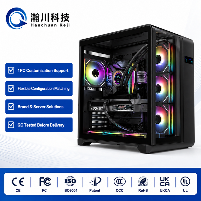 High-End Custom Gaming PC RTX 4080 32GB RAM Intel Core I9 Desktop Tower Computer Personal Gamer PC for Games High FPS