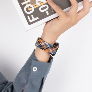 Correa de Reloj de Nailon Elástica con Hebilla Magnética BEEFLYPOWER para <span class=keywords><strong>Apple</strong></span> <span class=keywords><strong>Watch</strong></span> Series 11 10 9 8 7 <span class=keywords><strong>6</strong></span> - Product Image 3