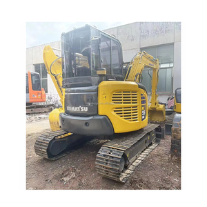 Komatsu PC56 PC55 PC78 d'occasion Mini pelleteuse hydraulique à chenilles Moteur Cummins Moteur à engrenages Vente de roulements de pompe Pelleteuse de petite taille - Product Image 1