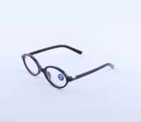Lunettes de soleil vintage littéraires léopard multicolores Uv400 Lunettes de soleil ovales à petit cadre au design de marque avec logo