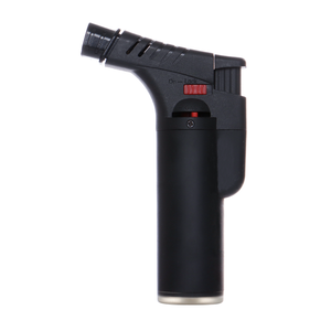 JC-20139 Refillable Cigar Plastic Two Flames Jet Slant Torch Lighter - Product Image 1