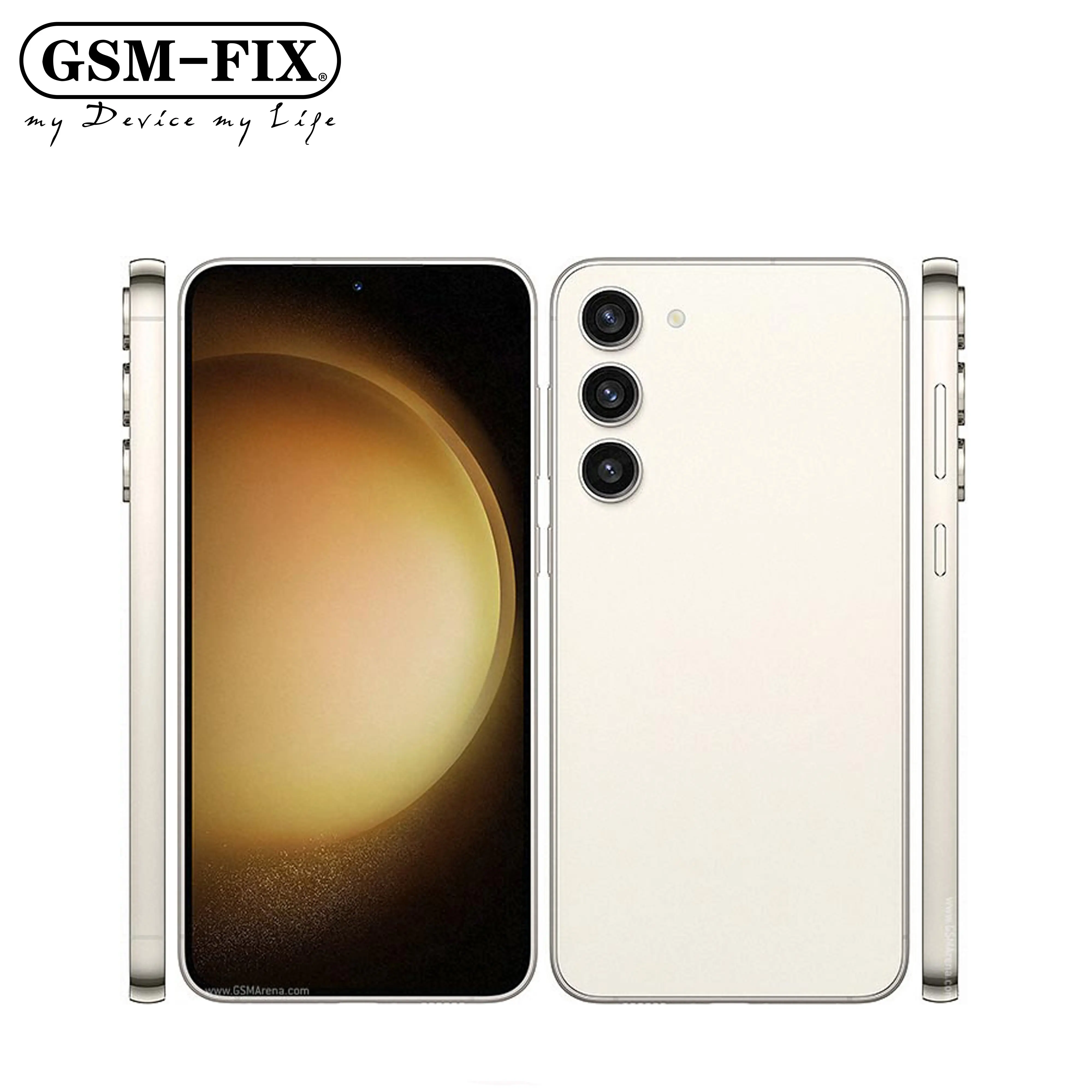 GSM-FIX Original Para Samsung Galaxy S23 Plus 5G Smartphone Snapdragon 8 Gen 2 120Hz AMOLED 256GB/512GB Android13 Telefone