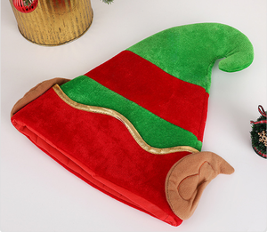 Nuevo Sombrero de Elfo con Campana Curva para Mascotas, Gorro de Navidad Engrosado para Disfraces de Mascotas - Product Image 4