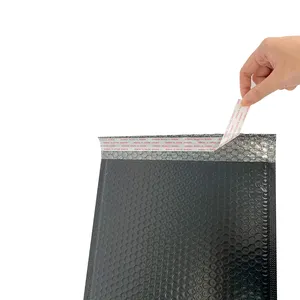 Logotipo personalizado saco plástico de bolhas Saco Mailing Envelopes Utentes Acolchoado Envoltório De Embalagem De transporte de Plástico Saco do Correio