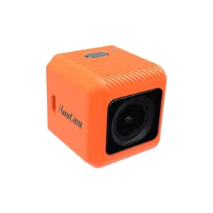 RunCam kamera perekam 5 oranye 4K HD, kamera aksi Mini FPV balap RC remote control 145 derajat NTSC/16:9 PAL/4:3 dapat diganti untuk Drone balap
