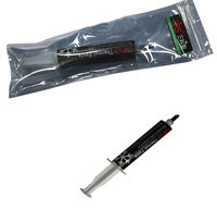 Pâte thermique 12,8 W/m.K pour refroidisseurs, dissipateurs thermiques, CPU, GPU, LED, minage, gris, emballage seringue
