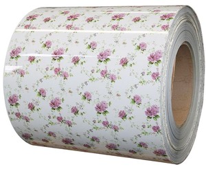 Nhà Máy ppgi hoa mẫu pre-tráng kim loại thép tấm cuộn dây cho trang trí - Product Image 1