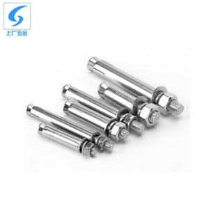 Pernos de Expansión de Acero Inoxidable 304 de Shanghai Guang Hardware, M6 M8 M10 M20, Cabeza Hexagonal con Tuercas y Arandelas para Construcción - Product Image 2