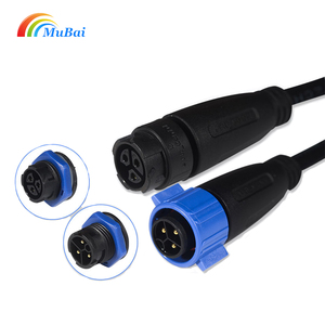 4 pin IP67 nối chống thấm nước M19 điện áp cao đẩy khóa 2pin 3pin 5pin 6pin mạnh mẽ nối dây chống thấm nước - Product Image 3