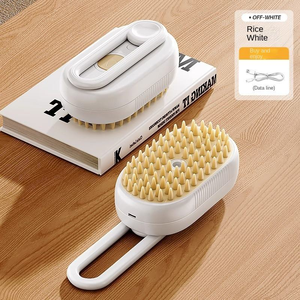 Spazzola a Vapore 3 in 1 Ricaricabile Automatica per la Pulizia del Pelo di Animali Domestici, Gatti e Cani, con Funzione Spray e Rimozione Peli - Product Image 5