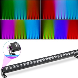 80W RGB einstellbare lineare Bühnen beleuchtung IP65 wasserdicht mit fern gesteuerter Bühne Hotel Hochzeit Wand wasch leuchte - Product Image 4