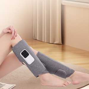 Inalámbrico eléctrico caliente compresa vibración <span class=keywords><strong>Airbag</strong></span> pantorrilla masaje cinturón aire compresión pierna masajeador con calor