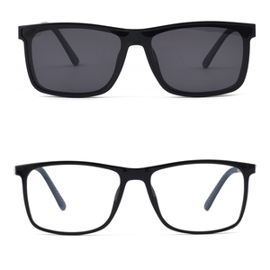 Gafas de sol magnéticas TR90 para hombre y mujer, lentes de sol con Clip, con logotipo personalizado, fabricante, novedad de <span class=keywords><strong>2023</strong></span> - Product Image 3