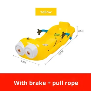 Planche à neige d'hiver en HDPE épaissi pour adultes et enfants, luge sur glace - Product Image 2