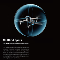La caméra à tête de trépied AUTEL Robotics EVO Max 4T intègre un système de télémétrie laser infrarouge à zoom grand angle