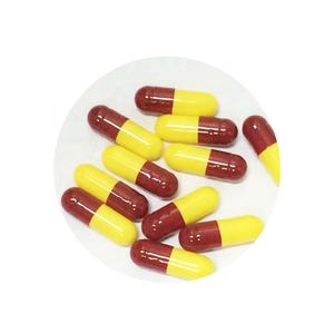 Boş sert jelatin kırmızı ve sarı kapsüller - Product Image 3