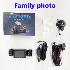 Directo de fábrica Venta caliente <span class=keywords><strong>Titok</strong></span> Pantalla IPS de 3 pulgadas 1080p Vehículo de cuatro canales DVR Dash Cam Video Recorder Night Black Car Black Box - Product Image 6