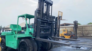 Cheap Price <b>Used</b> Mitsubishi FD150 Diesel Engine Forklift 15 Ton 1200mm Fork Length for Machinery Repair Shops & Retail - Product Image 2