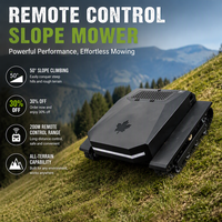 Tondeuse à gazon télécommandée de qualité industrielle à haute efficacité, tondeuse tout-terrain, adaptée aux fermes et aux vergers