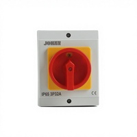 Interrupteur rotatif isolant étanche IP65 série JOHNN UKP 3P 125A 415V avec trous de verrouillage