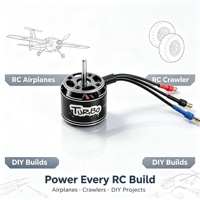 Moteur CC sans balais LiPo 3-4S léger 55,6g D2826EVO avec axe de 3mm, 930KV 1100KV 1450KV 2200KV, pour quadricoptère et avion RC - Prix usine