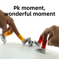 Jeu de football de table interactif en plastique personnalisé pour enfants, kit de 10 mini-ballons pour cadeaux de fête et divertissement familial