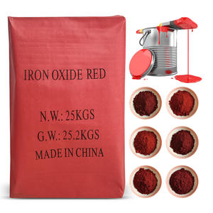 Xuang Industrial Grade Óxido De Ferro Vermelho Pó 325 Malha Finura Pintura Revestimento Antiferrugem Pigmento Vermelho Óxido Em Pó - Product Image 5