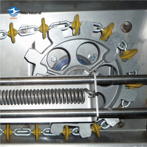 <span class=keywords><strong>Disque</strong></span> en ABS injecté sous pression avec chaîne en acier électrogalvanisé pour systèmes d'alimentation automatique de porcs et de volailles, convoyeur d'alimentation - Product Image 5
