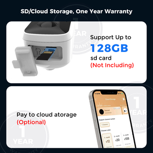 Caméra solaire sans fil WiFi <span class=keywords><strong>Hiseeu</strong></span> 4MP pour extérieur, étanche IP65, détection d'intrusion par IA, faible consommation d'énergie, caméra de surveillance domestique - Product Image 5