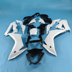 Carenados Honda para Honda <span class=keywords><strong>CBR</strong></span> <span class=keywords><strong>650F</strong></span> 2014-2016 Blanco Negro Carrocería Paneles de inyección Abs Plástico Kit de carenado de motocicleta - Product Image 1