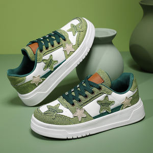 Chaussures classiques en denim personnalisées de haute qualité, chaussures pour hommes, semelle épaisse, style de marche en plein air, baskets décontractées, maille imperméable - Product Image 5