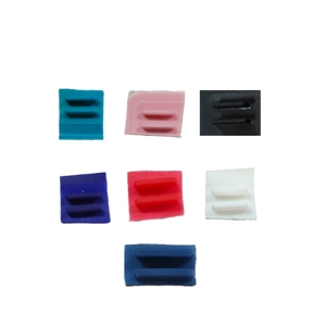 Pour 3DS 1 paire <span class=keywords><strong>de</strong></span> couvercles en caoutchouc <span class=keywords><strong>de</strong></span> silicone pour écran LCD supérieur avant pour console <span class=keywords><strong>de</strong></span> jeu 3DS, bouchon en caoutchouc anti-poussière - Product Image 1