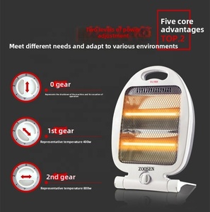 Calentador de Inducción PTC YD0605 de Fábrica, 220v 800w, Portátil, con Tubo de Cuarzo, Infrarrojo, Temporizador de 12 Horas, 600w, Plástico - Product Image 5