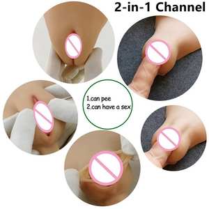 Drag Queen Artificial Realista Vagina Ropa interior Silicona Hombres Pene Ocultar Bragas Gay Coño - Product Image 6