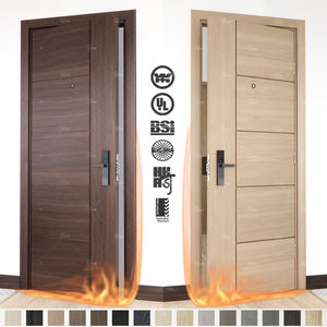 Puerta Cortafuego para Sala de Cine, Fabricada en China, con Certificación <span class=keywords><strong>Warnock</strong></span>-Hersey, Puerta y Marco de Madera Resistentes al Fuego - Product Image 4