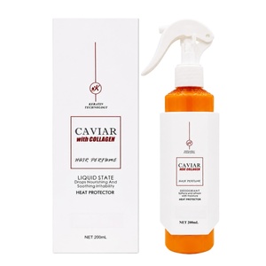 <span class=keywords><strong>Spray</strong></span> protecteur thermique au caviar et au collagène 200 ml, protecteur thermique nourrissant à la kératine pour le séchage à la bougie et le lissage au <span class=keywords><strong>fer</strong></span> à lisser - Product Image 2