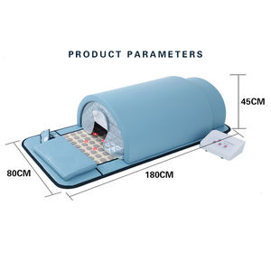 Dôme de tapis de sauna infrarouge lointain à usage unique de <span class=keywords><strong>spa</strong></span> à domicile professionnel de haute qualité - Product Image 6