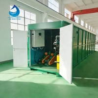 Filtrasi Aerasi Diffuser Media Biofilm MBBR Bola Bio Bahan PP Pompa PLC Filter K5