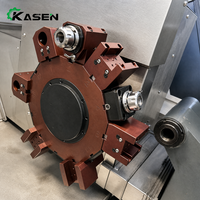 Tour CNC à banc incliné de haute précision TCK56Y, adapté aux lignes de production de pièces métalliques de précision