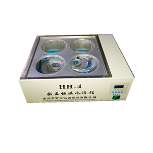 Wanfeng <b>Instrument</b> HH-4 Digital Constant <b>Temperature</b> Water Bath 4-Hole Stainless Steel Lab Use - Product Image 1
