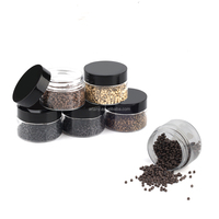 ARLANY 1000 pièces Perles nano en cuivre de 3,0 mm avec revêtement en silicone pour extensions de cheveux I-Tip