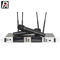 Système de microphone sans fil portable UHF True Diversity 2100, adapté aux églises et aux conférences