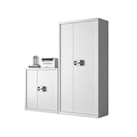 Armoire de sécurité électronique pour documents confidentiels en acier inoxydable personnalisée, bibliothèque, armoire de bureau avec serrure à empreintes digitales