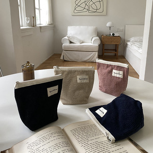 Biểu Tượng Tùy Chỉnh Mini Girly Những Điều Nhung Kẻ Son Môi Pouch Tiny Cô Gái Pouch Nail Ba Lan Lưu Trữ Vệ Sinh Túi - Product Image 1