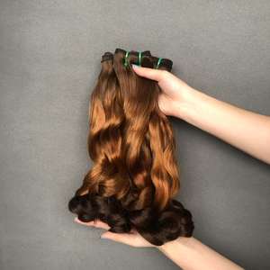 热卖10A级质量双拉弹力卷曲雷米头发不同颜色现货准备发货 - Product Image 2