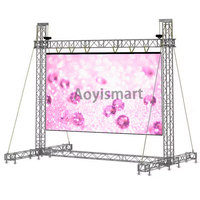 Écran publicitaire LED extérieur haute luminosité, étanche IP65, anti-corrosion, à pas de pixel fin, conception modulaire