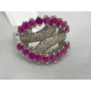 Nuevo Anillo de Rubí de Lujo Más Vendido, Plata de Ley 925, Regalo para Fiestas, Bodas, Compromisos, Ceremonias Religiosas y Eventos - Product Image 4