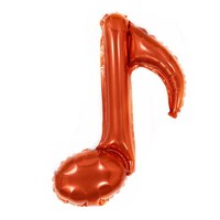 Ballon en Mylar Note Musicale Colorée, Ballon Unique en Forme de Note pour Fête Thème Musical, Concert, Anniversaire, Décoration Murale, Vente en Gros